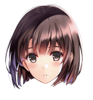 【エロコラ素材】エロコラに使える『アニメキャラの顔素材 』その16