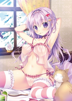 【2次】紫色の髪をした女の子の二次エロ画像 その6【紫髪】