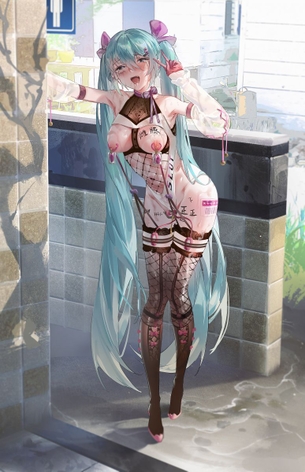 【二次】VOCALOID　初音ミクのエロ画像