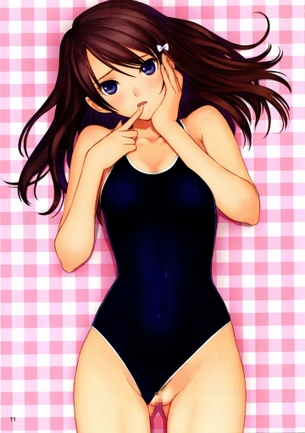 虹スク水画像くらさい