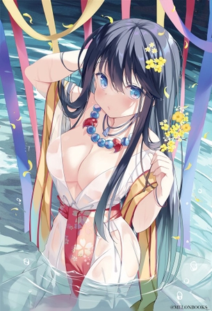 巫女さん目的で参拝したくなる画像！【二次エロ】