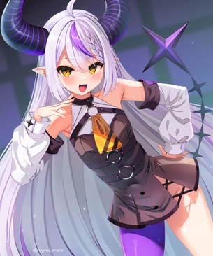 Vtuber ラプラス・ダークネスの萌エロ画像まとめ