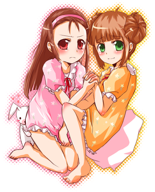 眠れないからパジャマ姿の女の子の画像ください