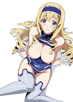 【金髪】可愛い金髪の女の子の二次元エロ画像＆イラスト Part55