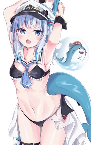 【ホロライブ(VTuber)】がうるぐら(サメちゃん) 二次元エロ画像＆イラスト Part5