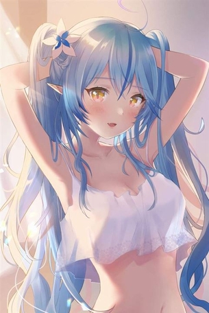 【ホロライブ(VTuber)】雪花ラミィ 二次元エロ画像＆イラスト Part3