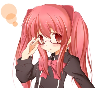 メガネをかけている女の子の画像をください！！
