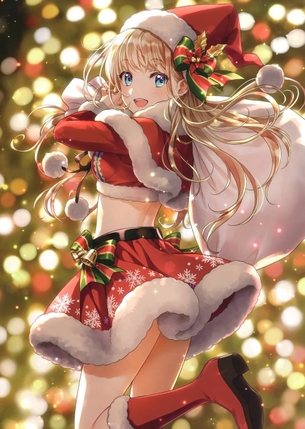 【非・微エロ】可愛らしいサンタコス美少女に心が満たされる画像まとめ その２