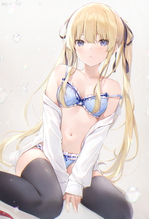 二次元ニーソックスのエロ画像がほしい Part２６