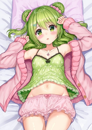 【非・微エロ】木曜日の緑髪美少女画像まとめ　その２９