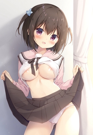 【非・微エロ】月曜日の黒髪美少女画像まとめ　その３１