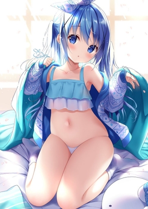 【非・微エロ】水曜日の青髪美少女画像まとめ　その２８