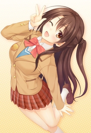 【非・微エロ】可愛くてたわやかな完全服！学校制服美少女画像まとめ　その４