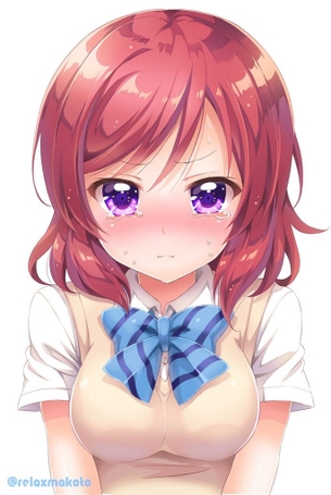 【非・微エロ】頭をなでなでしたくなる涙目美少女画像まとめ　その４