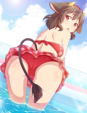 【非・微エロ】季節なんて関係ない！見たいときに見る水着美少女画像まとめ　その１４