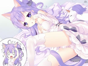 【二次元】縞パンが可愛い美少女達のエロ画像 Part.10 50枚