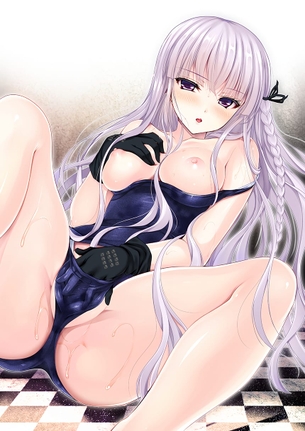 【二次元】スク水姿の美少女達のエロ画像 Part.13 50枚