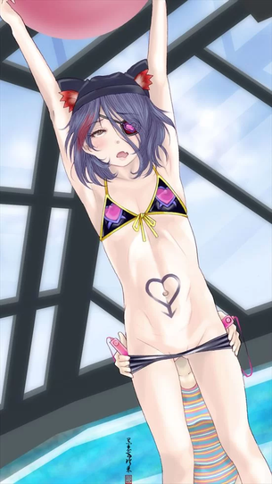 眼帯が可愛いアイドル早坂美玲の二次エロ画像ｗ