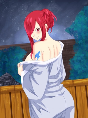 【FAIRY TAIL】こんな超絶エッロエロなエルザの抜ける二次エロ画像があったのか？！