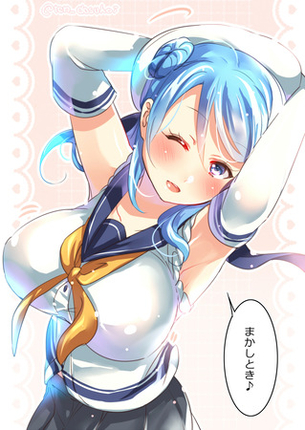 【艦隊これくしょん】浦風のオナネタにできる二次エロ画像