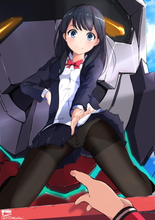 宝多六花のどエロい二次エロ画像がいっぱいおっぱい！【SSSS.GRIDMAN】