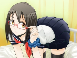 上条春菜の二次エロ画像！眼鏡の上から精子ぶっかけたいｗ