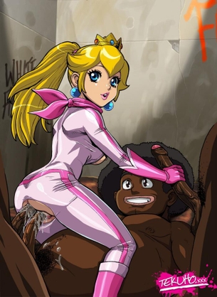【スーパーマリオ】ピーチ姫のエッチでがっつり抜けるエロ画像
