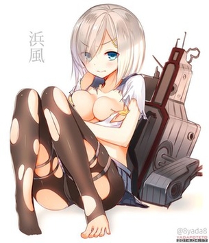 【艦隊これくしょん】浜風のオナネタにできる二次エロ画像