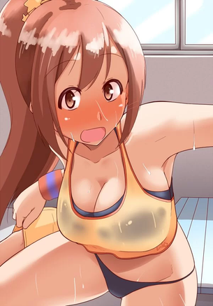 アイマス若林智香の二次エロ画像！めちゃ臭そうな腋臭アイドルｗ