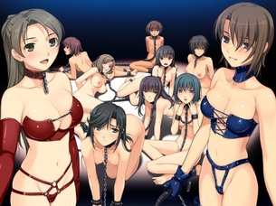家畜のような扱いを受けている女の子の二次エロ画像！