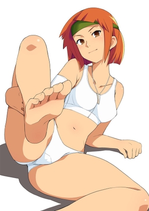 【50枚】裸足の女の子の二次画像