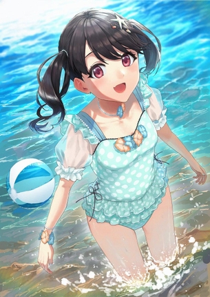【非・微エロ】夏バテ知らずの水着美少女画像特集 その１５