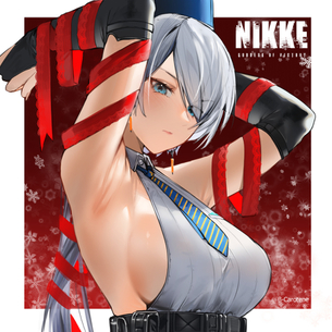 【NIKKE】横乳で戦う女 ブリッドの厳選二次エロ画像