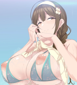 【2次】女の子の乳出し画像12【おっぱいが出ている】