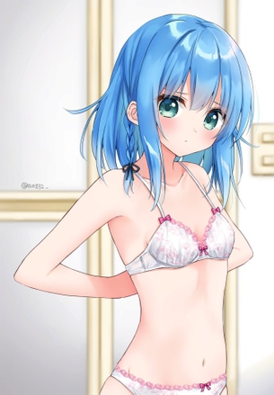 【非・微エロ】水曜日の青髪美少女画像まとめ　その５１