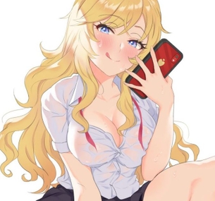 オタクに優しいギャルの二次エロ画像