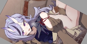【太ももコキ】必殺！ふとももちんちん挟み！二次エロ画像【50枚】part.11