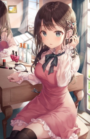 【非・微エロ】月曜日の黒髪美少女画像まとめ　その５１