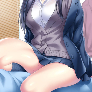 太もも という唯一健全にさらけ出せる部位 二次エロ画像