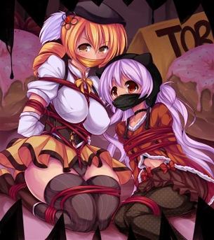 【拘束】緊縛されてる女の子の二次元エロ画像＆イラスト Part72