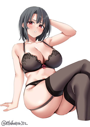 【２次】ガーターベルトを着用した女の子のエロ画像その５６