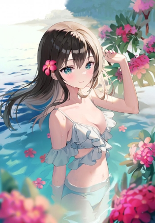 【二次】水着女子画像　その７９