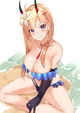 アズールレーンの二次元エロ画像。