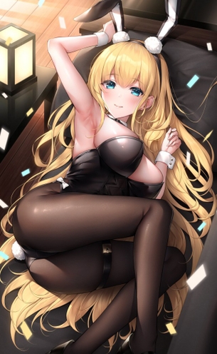 【非・微エロ】魅惑的バニーガールたちの二次画像集 その１５
