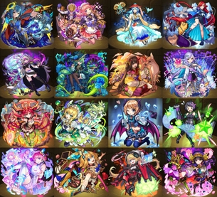 【画像】モンストガチ勢の俺が選んだ「モンストの可愛い女の子キャラ一覧」がこちらｗｗｗｗｗｗｗｗｗｗｗｗｗｗ