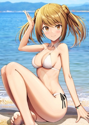 【二次】水着女子画像　その６４