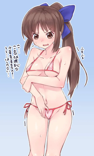 赤面照れ顔少女が一番おかずになる二次元エロ画像