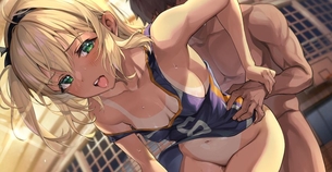 【えっちな小麦色】日焼け跡・褐色娘とセックスしてる二次エロ画像【50枚】part.13