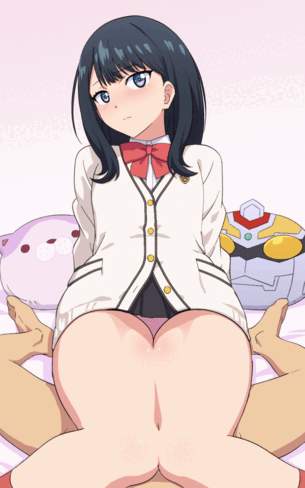 【エロGIF】宝多六花の太ももコキGIFアニメ二次エロ画像【SSSS.GRIDMAN】