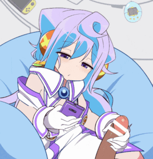 【エロGIF】ハッカドール3号の手袋コキGIFアニメ二次エロ画像【ハッカドール】